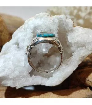 Bague Vardhana-Pahal – Argent 925 & Turquoise