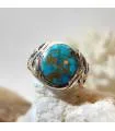 Bague Vardhana-Pahal – Argent 925 & Turquoise