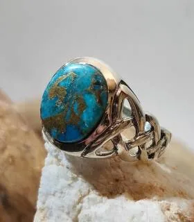 Bague Vardhana-Pahal – Argent 925 & Turquoise