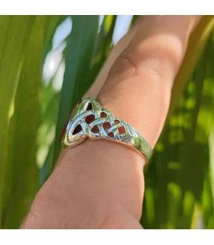 Bague en argent pierre naturelle de cornaline