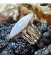 Bague Chandra-Mati – Argent 925 & Pierre de Lune