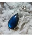 Pendentif Megha-Tara – Argent 925 & Labradorite