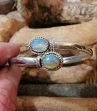 Bracelets argent et pierre