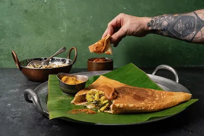 le dosa, crêpe indienne