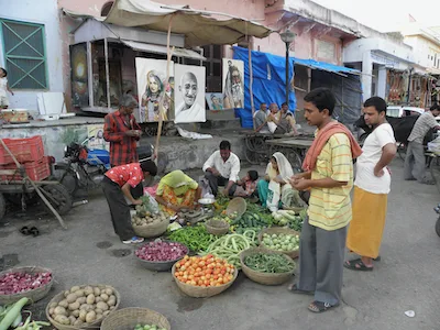 marché aux légumes