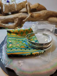 joli sachet tissu indien
