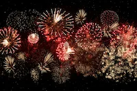 diwali, feux d'artifices